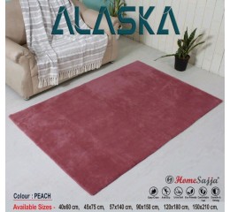 ALASKA CARPET (Peach - 90x150cms)