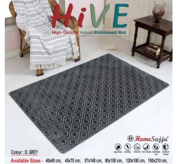 HiVE CARPET (D. Grey- 150x210cms)