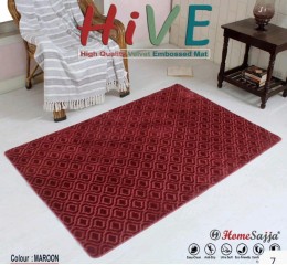 HiVE CARPET (Maroon - 120x180cms)