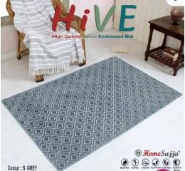 HiVE CARPET (S. Grey - 120x180cms)